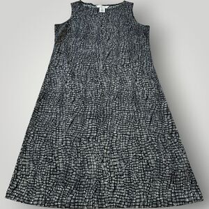 Uniform Petite John Paul Richard Women's M Sleeveless Midi Dress Reptile Print